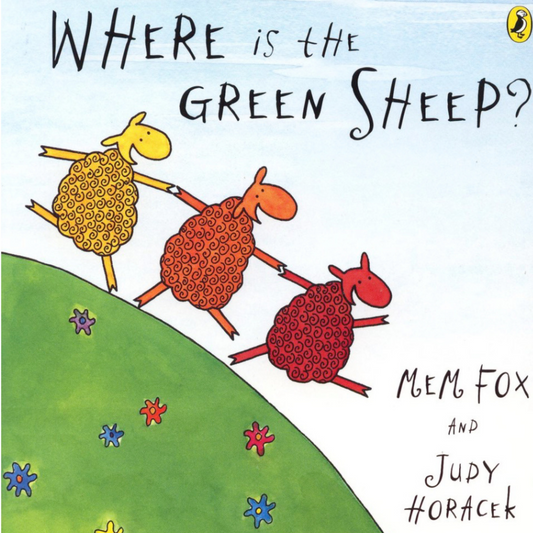 Where Is The Green Sheep? - Board Book