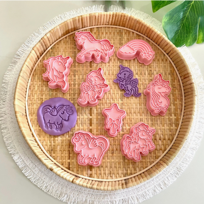 Playdough Cutter - Unicorns