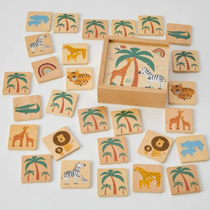 Wooden Memory Game