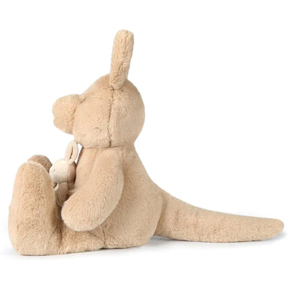 Big Kip Kangaroo and baby Joey - Angora Soft Toy