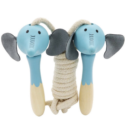 skipping rope with cute elephant handles