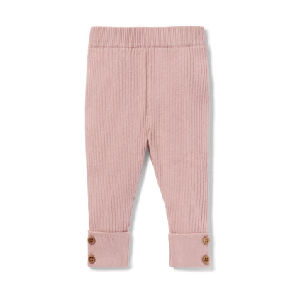 Knit Legging - Rose