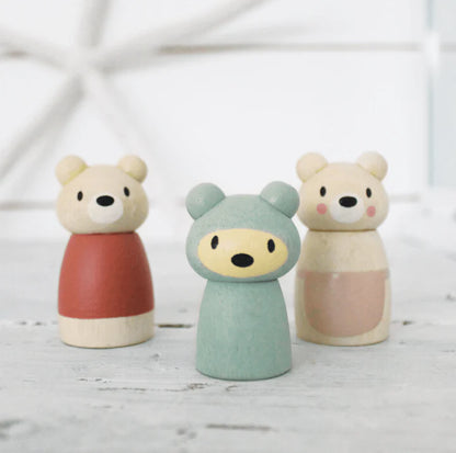 Bear Tales Family - Wooden Play Set