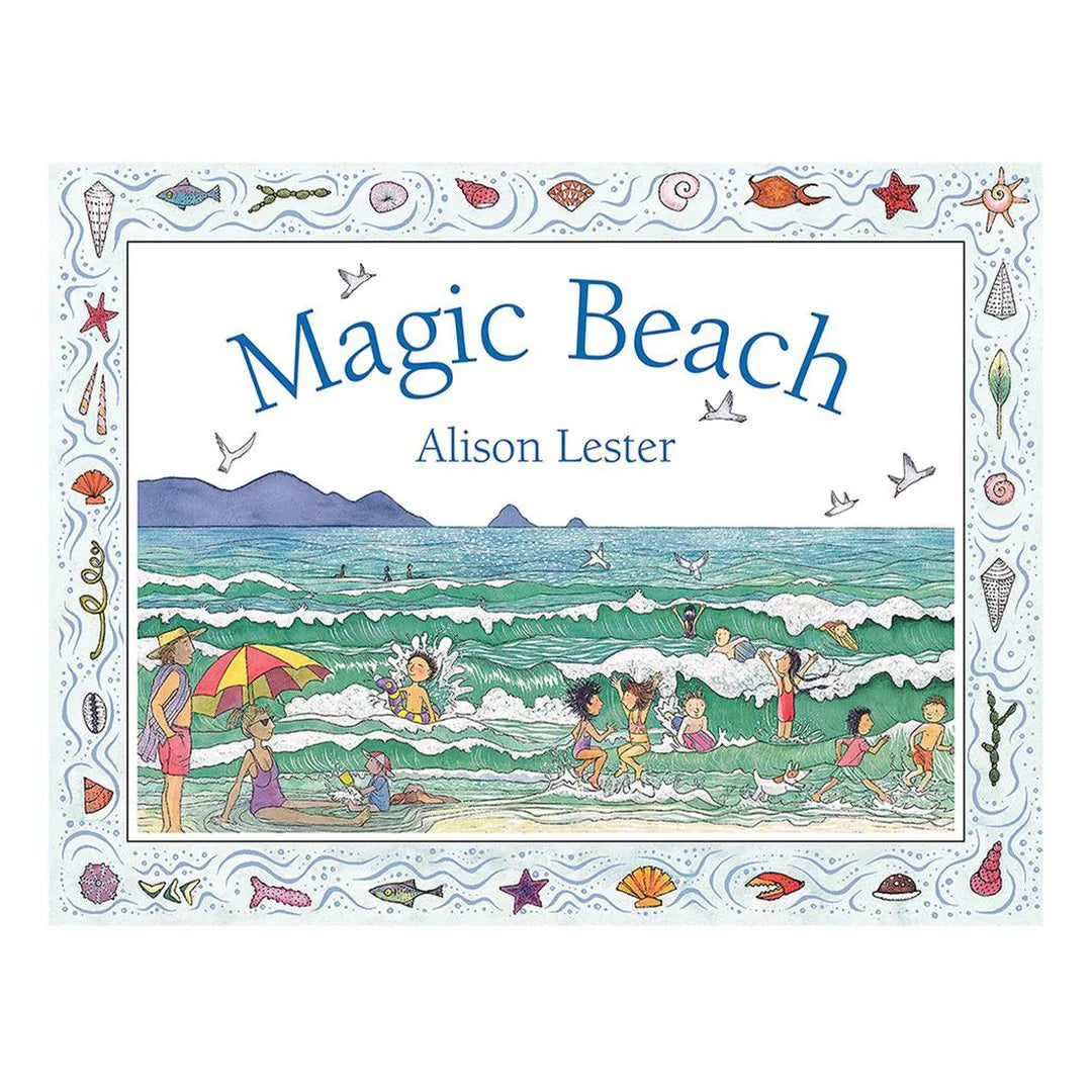 Magic Beach Board Book by Alison Lester