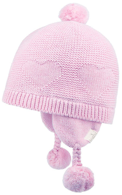 Beanie Organic Earmuff Fantasy - Hearts