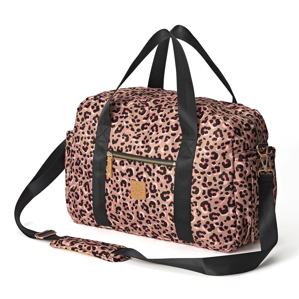 Stella Baby Bag - Blush Leopard