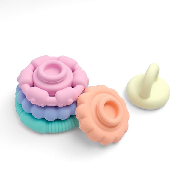 Rainbow Stacker and Teether Toy