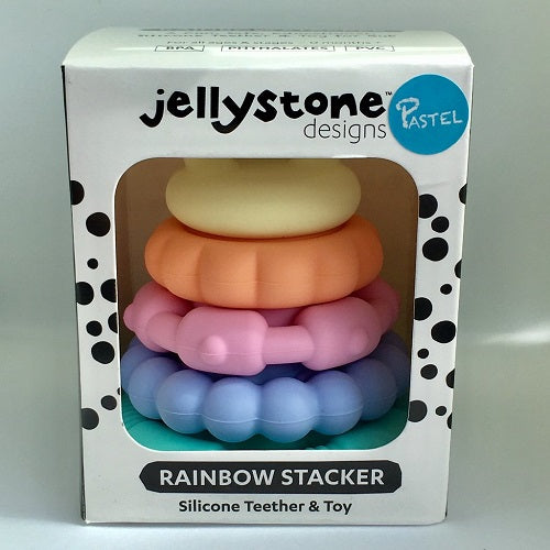 Rainbow Stacker and Teether Toy