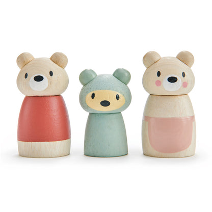 Bear Tales Family - Wooden Play Set