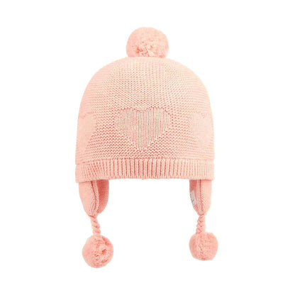 Beanie Organic Earmuff Fantasy - Hearts